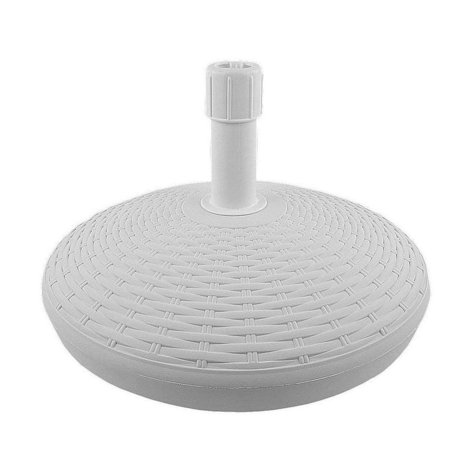 Base per Ombrellone da Spiaggia IPAE Progarden – Polipropilene Bianco