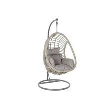 Carica l&#39;immagine nel visualizzatore di Gallery, Hanging garden armchair DKD Home Decor Grey Multicolour Aluminium Bigbuy