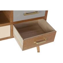 Carica l&#39;immagine nel visualizzatore di Gallery, TV furniture DKD Home Decor Grey Cream Metal Melamin (140 x 40 x 67 Bigbuy