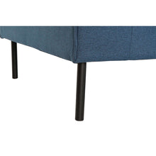 Carica l&#39;immagine nel visualizzatore di Gallery, Sofa DKD Home Decor Polyester Metal Navy Blue (197 x 82 x 90 cm) Bigbuy