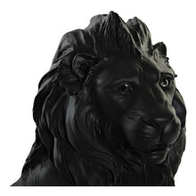 Carica l&#39;immagine nel visualizzatore di Gallery, Statua Leone Nero e Oro DKD Home Decor – Scultura in Resina Pregiata 38 cm | Decorazione di Lusso per Casa, Studio e Ufficio