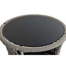 Carica l&#39;immagine nel visualizzatore di Gallery, Table Set with 2 Armchairs DKD Home Decor Blue White Blue/White Bigbuy