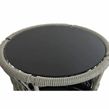 Carica l&#39;immagine nel visualizzatore di Gallery, Table Set with 2 Armchairs DKD Home Decor Blue White Blue/White Bigbuy