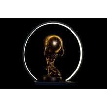 Carica l&#39;immagine nel visualizzatore di Gallery, Lampada Decorativa Atlas DKD Home Decor – Scultura LED in Resina 40,5x16x38 cm | Illuminazione Moderna per Soggiorno, Studio e Regalo Design