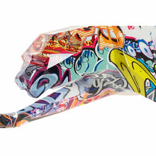 Carica l&#39;immagine nel visualizzatore di Gallery, Statua Leopardo Multicolore DKD Home Decor – Scultura Pop Art in Resina 47,5x11x13 cm | Arredo Moderno e Idea Regalo Originale