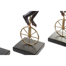 Carica l&#39;immagine nel visualizzatore di Gallery, Statua Scimmia Dorata DKD Home Decor – Figura Coloniale in Metallo e Resina 17,5x14x46 cm | Decorazione Pregiata per Salotto e Studio