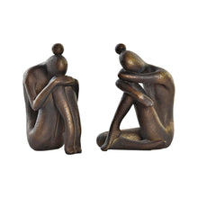 Carica l&#39;immagine nel visualizzatore di Gallery, Bookend DKD Home Decor Copper 11 x 8 x 15,5 cm Lady Resin