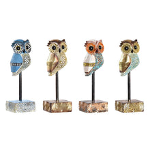 Carica l&#39;immagine nel visualizzatore di Gallery, Decorative Figure DKD Home Decor Multicolour Owl Boho 6,5 x 6,2 x 20