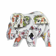 Carica l&#39;immagine nel visualizzatore di Gallery, Decorative Figure DKD Home Decor White Multicolour Elephant Colonial