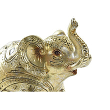 Carica l&#39;immagine nel visualizzatore di Gallery, Decorative Figure DKD Home Decor Golden Elephant Colonial 13 x 6 x 13