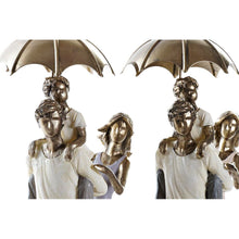 Carica l&#39;immagine nel visualizzatore di Gallery, Statua Coppia con Ombrello DKD Home Decor – Figura Decorativa in Rame e Metallo 17,5x8,5x31 cm | Scultura Romantica per Arredo Casa