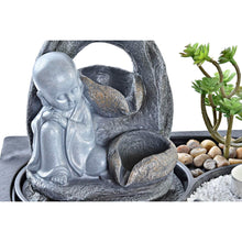 Carica l&#39;immagine nel visualizzatore di Gallery, Garden fountain DKD Home Decor 29 x 21 x 22 cm Resin Oriental (2
