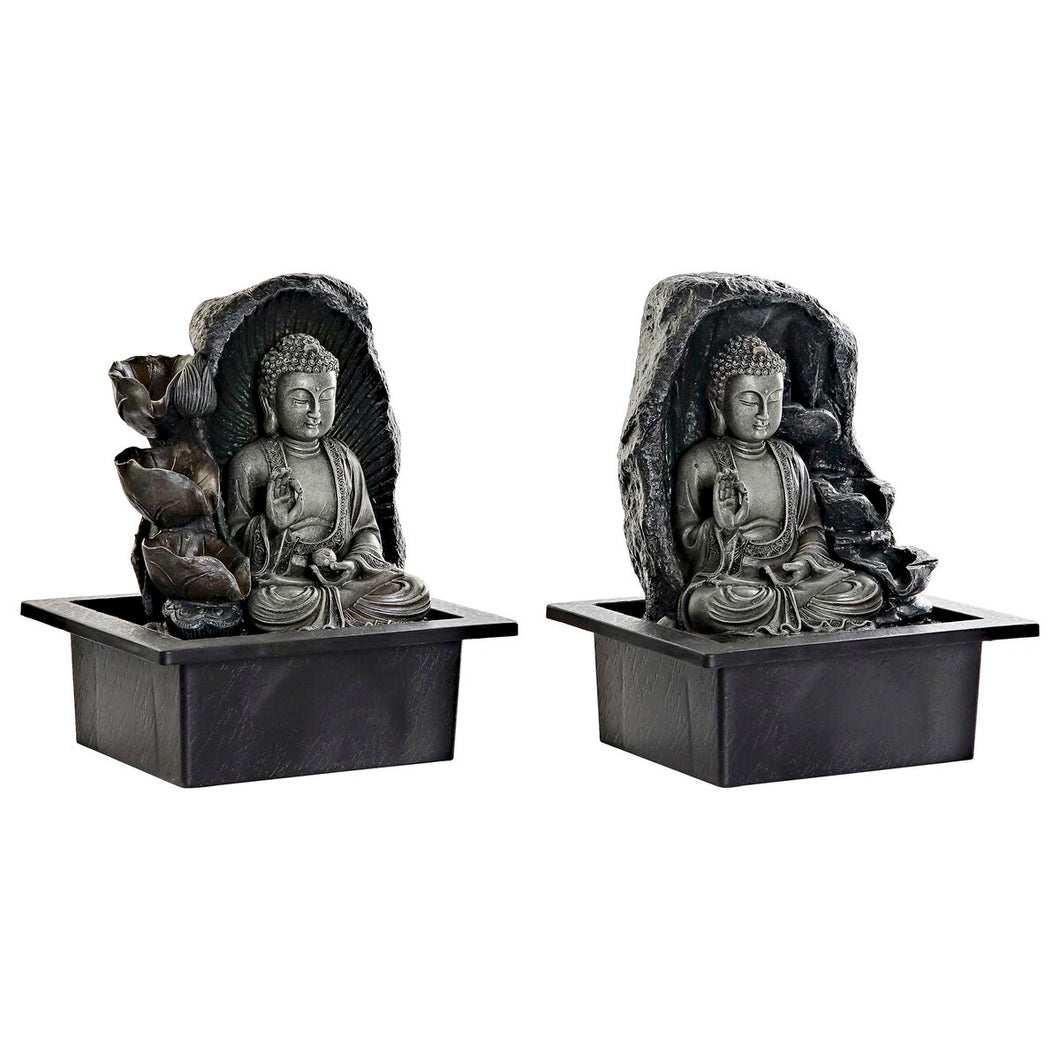 Garden fountain DKD Home Decor 21 x 17,5 x 25 cm Buddha Resin Oriental