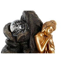 Carica l&#39;immagine nel visualizzatore di Gallery, Fountain DKD Home Decor 21 x 21 x 25 cm Buddha Resin Oriental (2