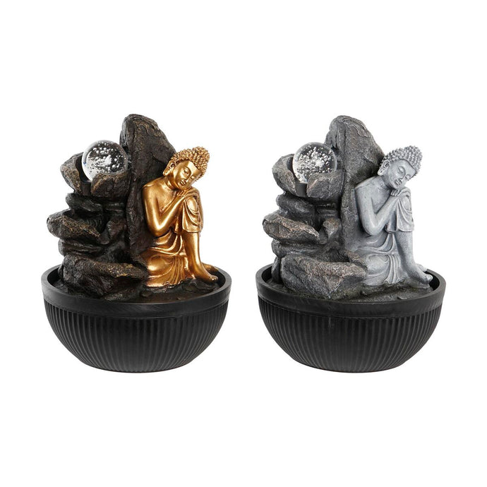 Fountain DKD Home Decor 21 x 21 x 25 cm Buddha Resin Oriental (2