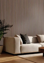 Carica l&#39;immagine nel visualizzatore di Gallery, Pannello Murale in PVC Doghe in Legno cm.280x60x1 Selvaggio Edilpref S.R.L.