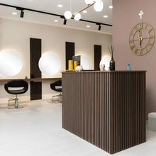 Carica l&#39;immagine nel visualizzatore di Gallery, Pannello Murale in PVC Doghe in Legno cm.280x60x1 Selvaggio Edilpref S.R.L.