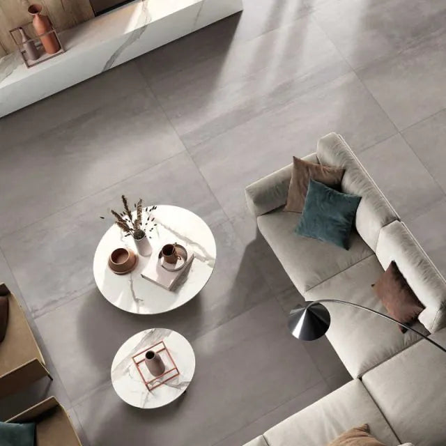 Nuovo Arrivo ABK Interno 9 Silver 60×120 Rettificato – Gres Effetto Metallo