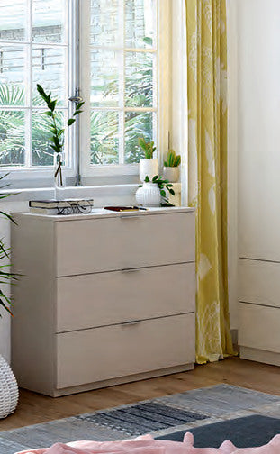 Cassettiera Korex 3 cassetti cashmere - 77 × 38 × 80 cm - foto dal catalogo Eurogross