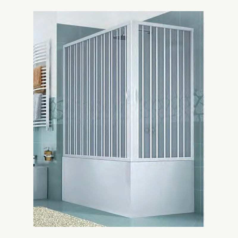 Box vasca Galassia a soffietto regolabile 160–170 cm, esempio prodotto da catalogo Eurogross