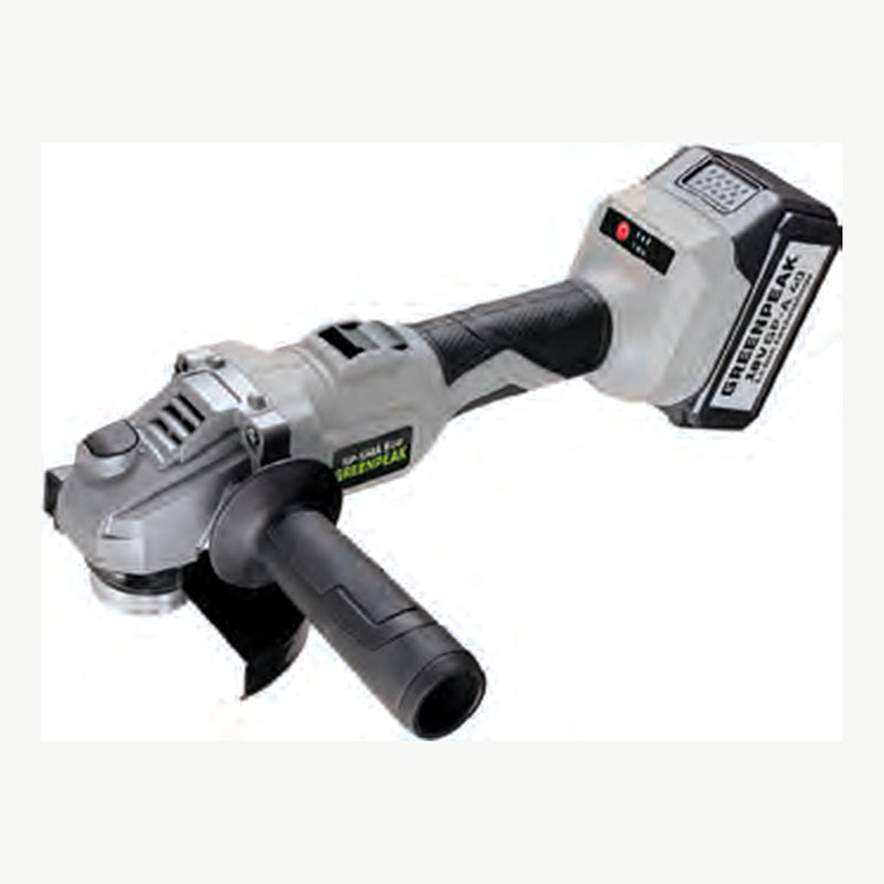Smerigliatrice a batteria Greenpeak 18V brushless 125 mm - fotografia originale Eurogross