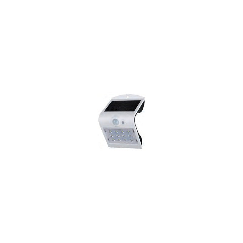 Lampada LED solare 220 lumen con sensore di movimento IP65