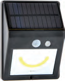 Luce LED solare 150 lumen con sensore di movimento IP54